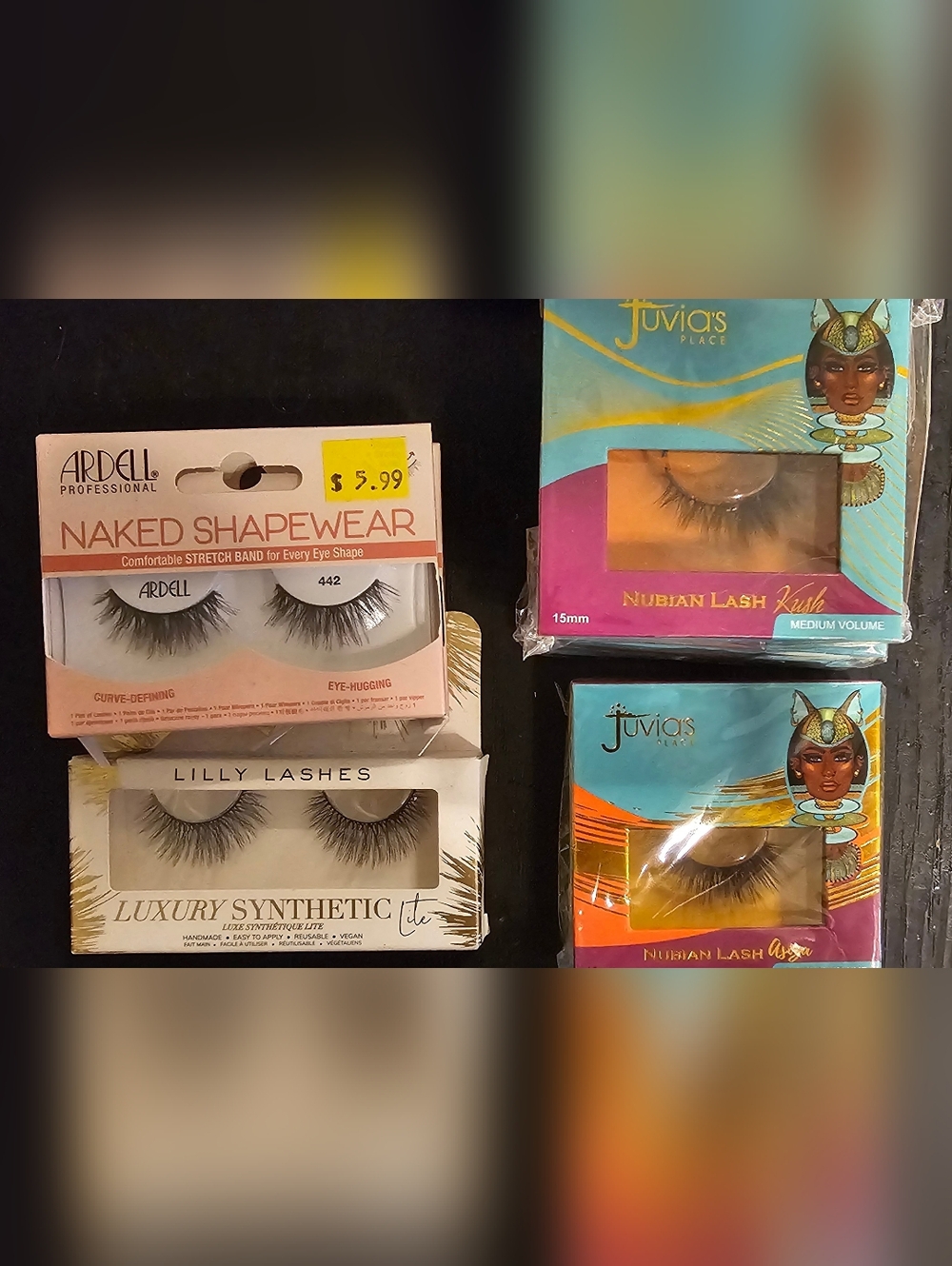 Juvia's Place Nubian Lashes - Black False Eyelashes And Ardel